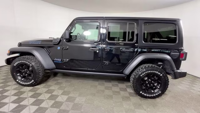 2023 Black Clearcoat Jeep Wrangler Base 4xe 4X4 SUV