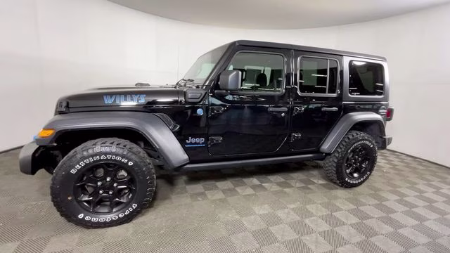 2023 Black Clearcoat Jeep Wrangler Base 4xe 4X4 SUV