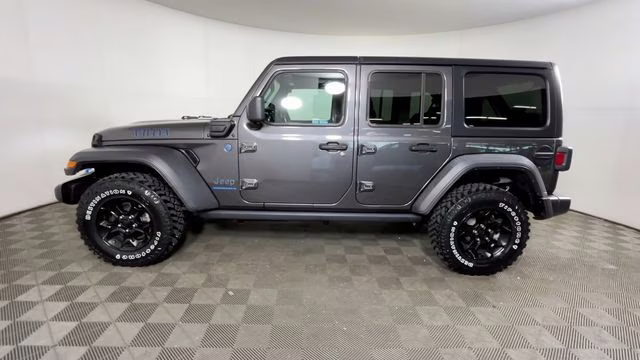 2023 Granite Crystal Metallic Clearcoat Jeep Wrangler Base 4xe 4X4 SUV
