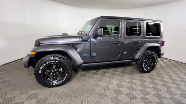 2023 Granite Crystal Metallic Clearcoat Jeep Wrangler Base 4xe 4X4 SUV
