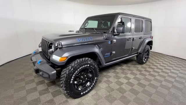 2023 Granite Crystal Metallic Clearcoat Jeep Wrangler Base 4xe 4X4 SUV