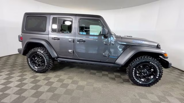 2023 Granite Crystal Metallic Clearcoat Jeep Wrangler Base 4xe 4X4 SUV