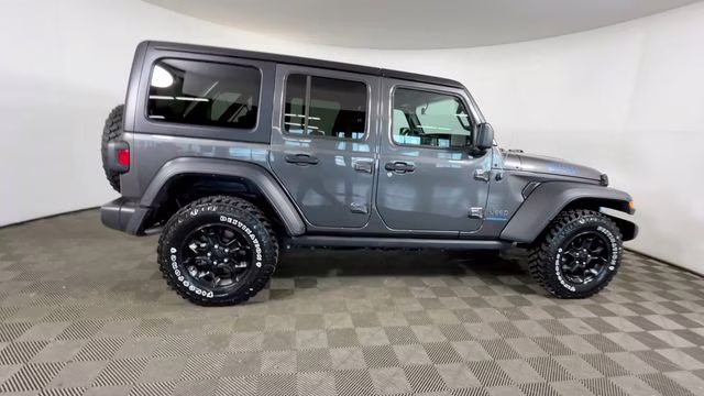 2023 Granite Crystal Metallic Clearcoat Jeep Wrangler Base 4xe 4X4 SUV