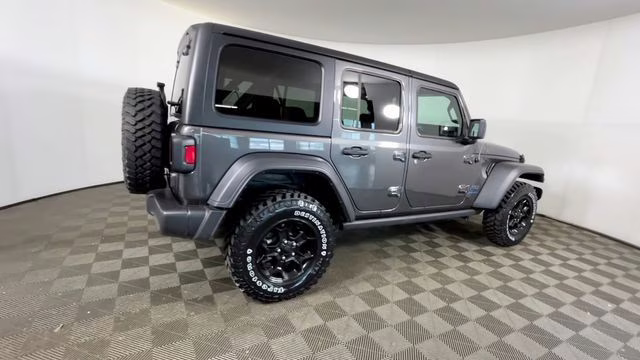 2023 Granite Crystal Metallic Clearcoat Jeep Wrangler Base 4xe 4X4 SUV