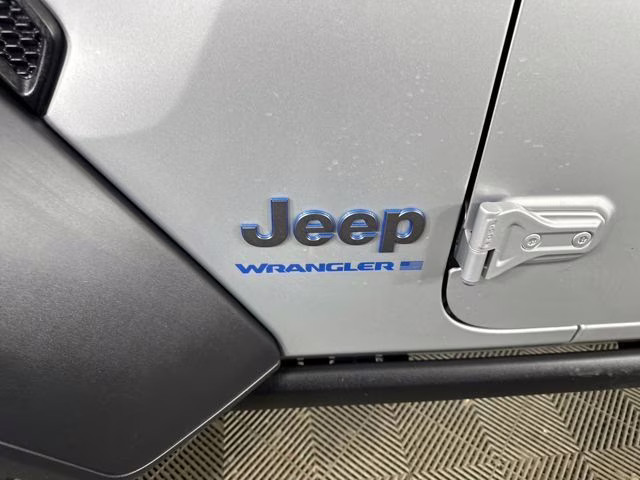 2023 Silver Zynith Clearcoat Jeep Wrangler Base 4xe 4X4 SUV