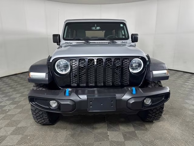 2023 Silver Zynith Clearcoat Jeep Wrangler Base 4xe 4X4 SUV