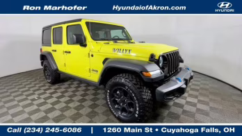 2023 High Velocity Clearcoat Jeep Wrangler Base 4xe 4X4 SUV