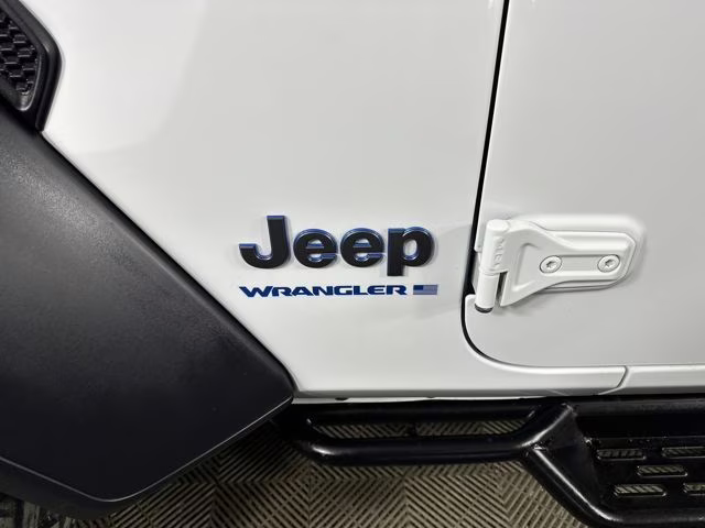 2023 Bright White Clearcoat Jeep Wrangler Base 4xe 4X4 SUV