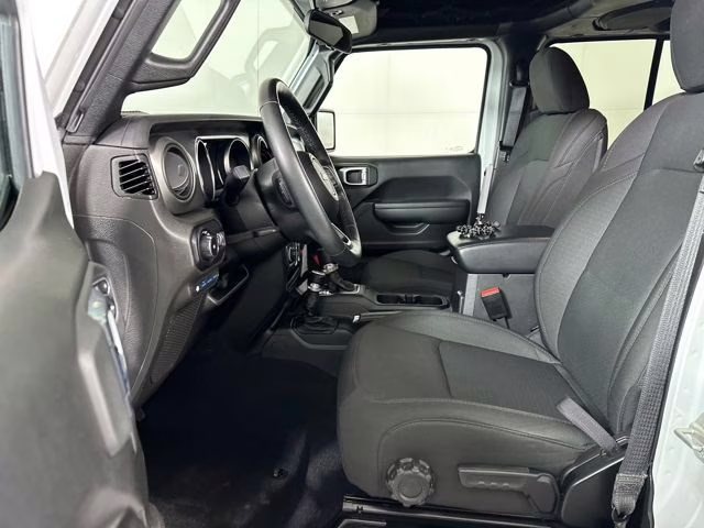 2023 Bright White Clearcoat Jeep Wrangler Base 4xe 4X4 SUV
