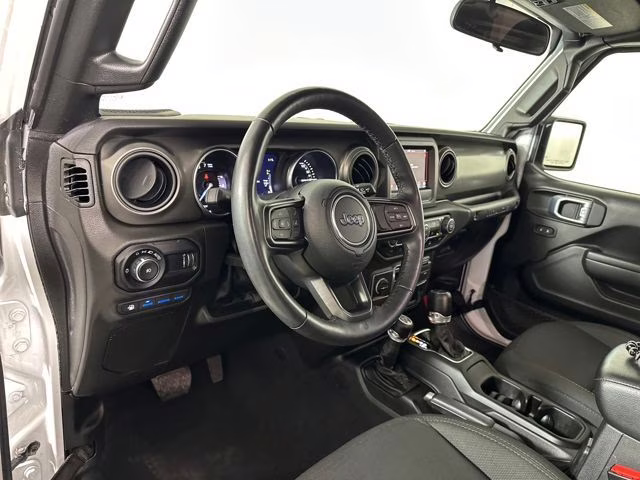 2023 Bright White Clearcoat Jeep Wrangler Base 4xe 4X4 SUV