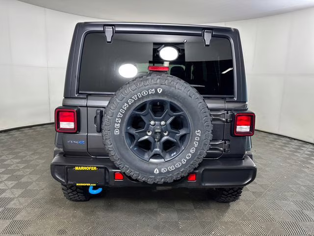 2023 Granite Crystal Metallic Clearcoat Jeep Wrangler Base 4xe 4X4 SUV
