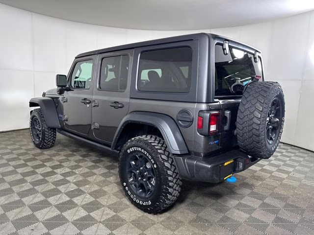 2023 Granite Crystal Metallic Clearcoat Jeep Wrangler Base 4xe 4X4 SUV