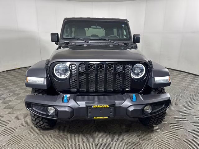 2023 Granite Crystal Metallic Clearcoat Jeep Wrangler Base 4xe 4X4 SUV