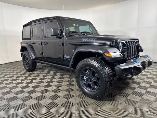 2023 Black Clearcoat Jeep Wrangler Base 4xe 4X4 SUV