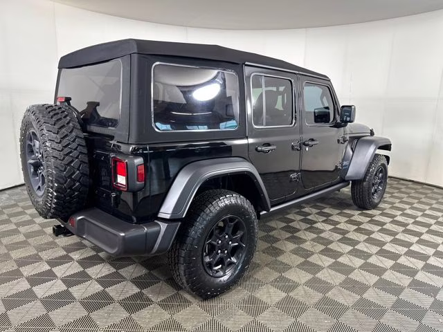 2023 Black Clearcoat Jeep Wrangler Base 4xe 4X4 SUV