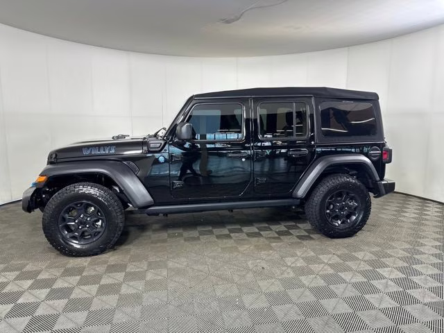 2023 Black Clearcoat Jeep Wrangler Base 4xe 4X4 SUV