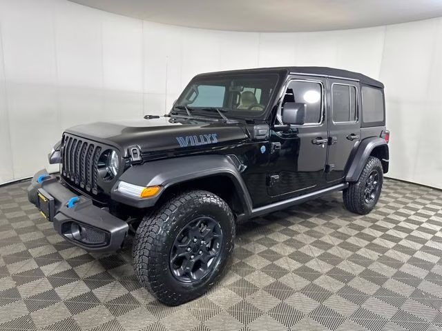 2023 Black Clearcoat Jeep Wrangler Base 4xe 4X4 SUV