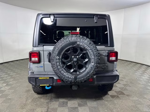 2023 Sting-Gray Clearcoat Jeep Wrangler Base 4xe 4X4 SUV
