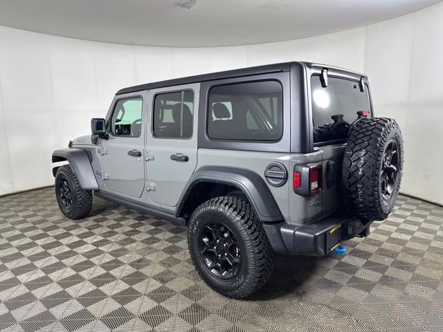 2023 Sting-Gray Clearcoat Jeep Wrangler Base 4xe 4X4 SUV