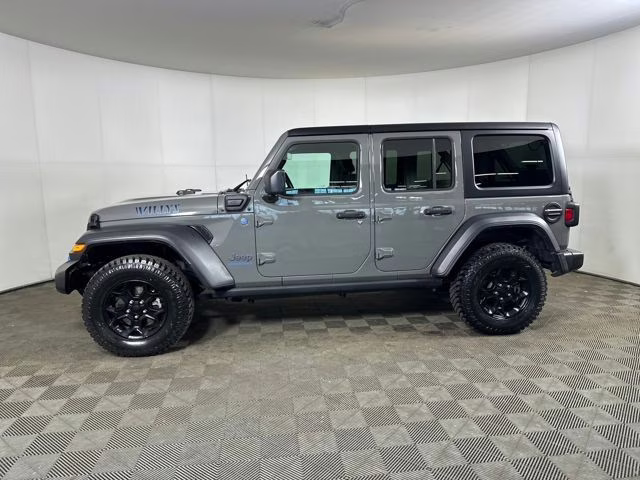 2023 Sting-Gray Clearcoat Jeep Wrangler Base 4xe 4X4 SUV