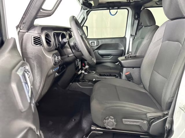 2023 Bright White Clearcoat Jeep Wrangler Base 4xe 4X4 SUV