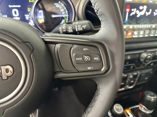 2023 Bright White Clearcoat Jeep Wrangler Base 4xe 4X4 SUV