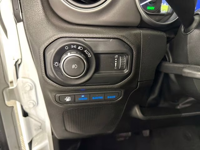 2023 Bright White Clearcoat Jeep Wrangler Base 4xe 4X4 SUV