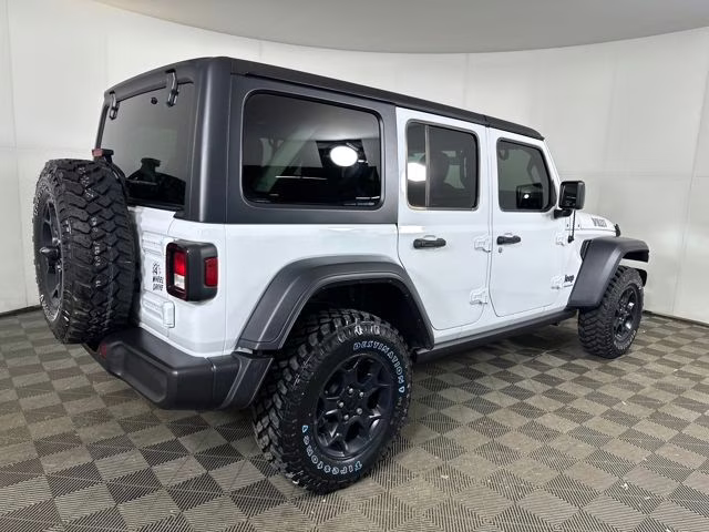 2023 Bright White Clearcoat Jeep Wrangler Base 4xe 4X4 SUV