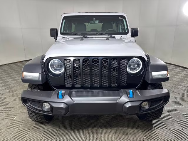 2023 Bright White Clearcoat Jeep Wrangler Base 4xe 4X4 SUV