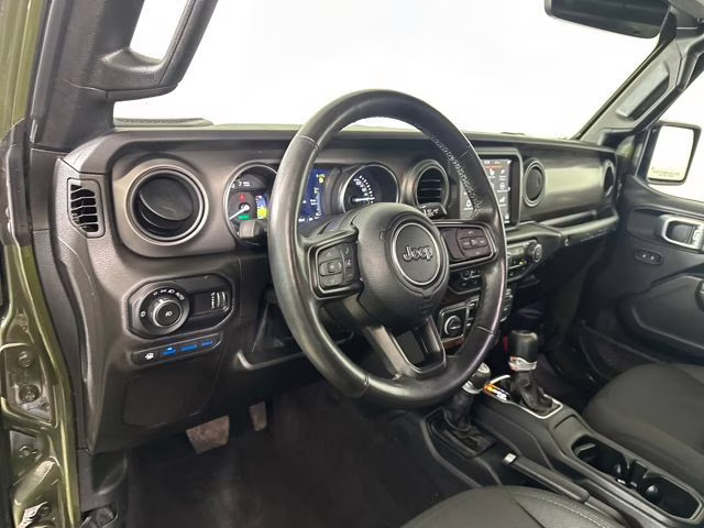 2023 Sarge Green Clearcoat Jeep Wrangler Base 4xe 4X4 SUV