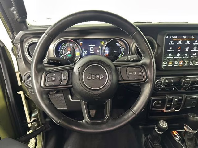 2023 Sarge Green Clearcoat Jeep Wrangler Base 4xe 4X4 SUV