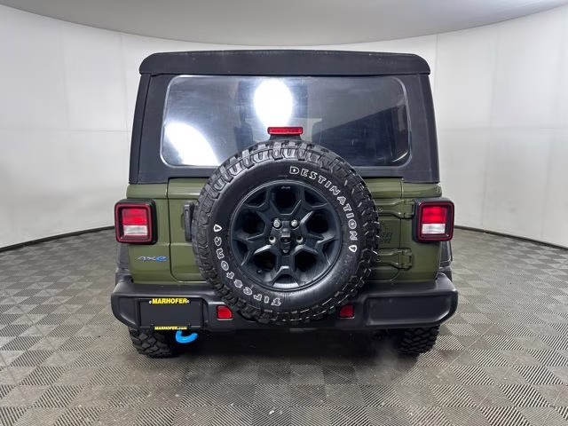 2023 Sarge Green Clearcoat Jeep Wrangler Base 4xe 4X4 SUV