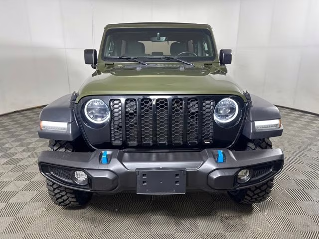 2023 Sarge Green Clearcoat Jeep Wrangler Base 4xe 4X4 SUV