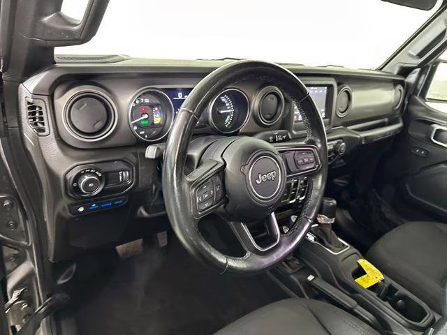 2023 Granite Crystal Metallic Clearcoat Jeep Wrangler Base 4xe 4X4 SUV
