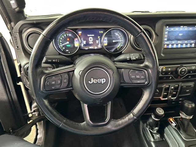 2023 Granite Crystal Metallic Clearcoat Jeep Wrangler Base 4xe 4X4 SUV