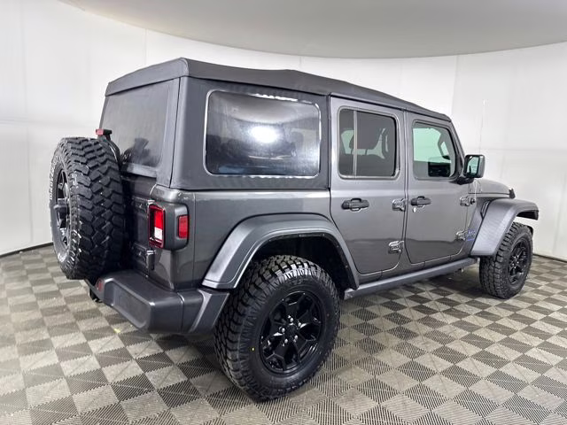 2023 Granite Crystal Metallic Clearcoat Jeep Wrangler Base 4xe 4X4 SUV