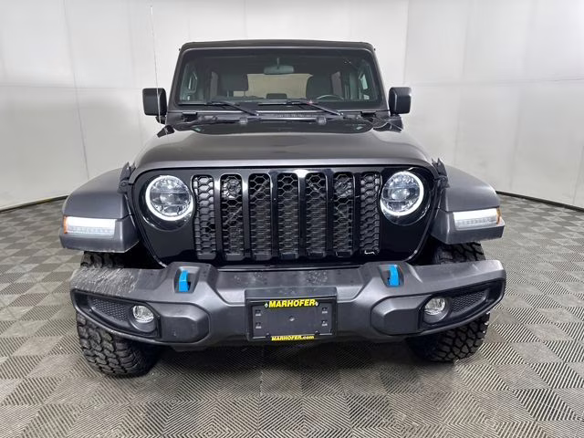 2023 Granite Crystal Metallic Clearcoat Jeep Wrangler Base 4xe 4X4 SUV