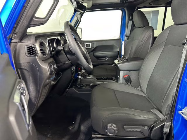 2023 Hydro Blue Pearl Coat Jeep Wrangler Base 4xe 4X4 SUV