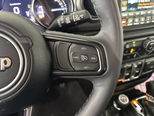 2023 Hydro Blue Pearl Coat Jeep Wrangler Base 4xe 4X4 SUV