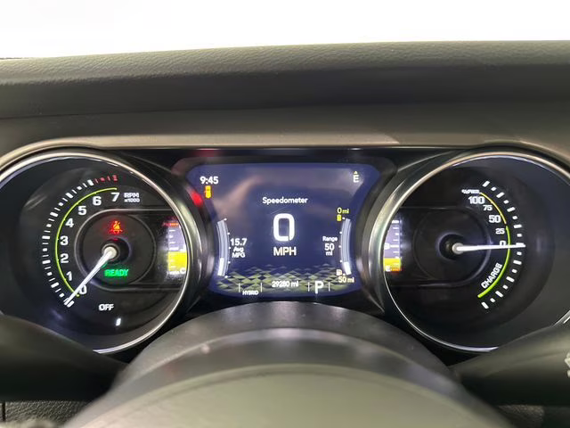 2023 Hydro Blue Pearl Coat Jeep Wrangler Base 4xe 4X4 SUV