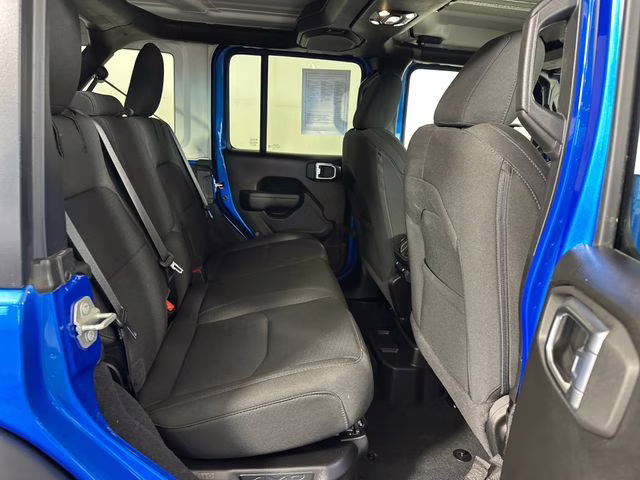 2023 Hydro Blue Pearl Coat Jeep Wrangler Base 4xe 4X4 SUV