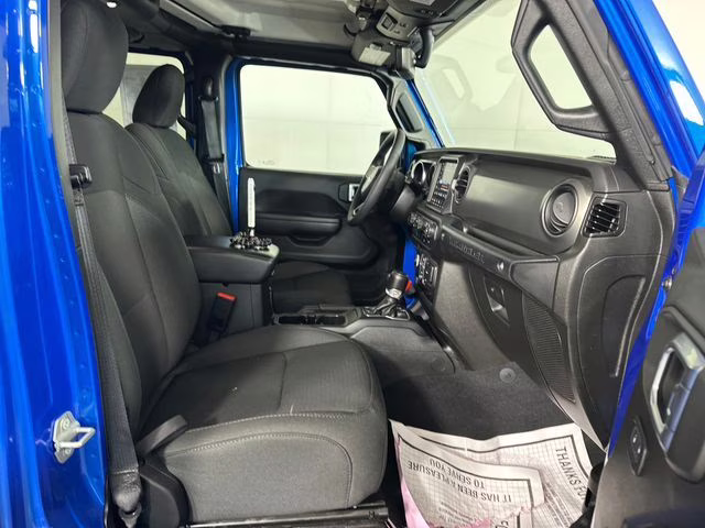 2023 Hydro Blue Pearl Coat Jeep Wrangler Base 4xe 4X4 SUV