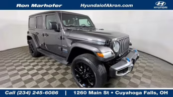 2023 Granite Crystal Metallic Clearcoat Jeep Wrangler Sahara 4xe 4X4 SUV