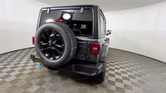 2023 Granite Crystal Metallic Clearcoat Jeep Wrangler Sahara 4xe 4X4 SUV