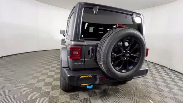 2023 Granite Crystal Metallic Clearcoat Jeep Wrangler Sahara 4xe 4X4 SUV