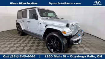 2023 Silver Zynith Clearcoat Jeep Wrangler Sahara 4xe 4X4 SUV