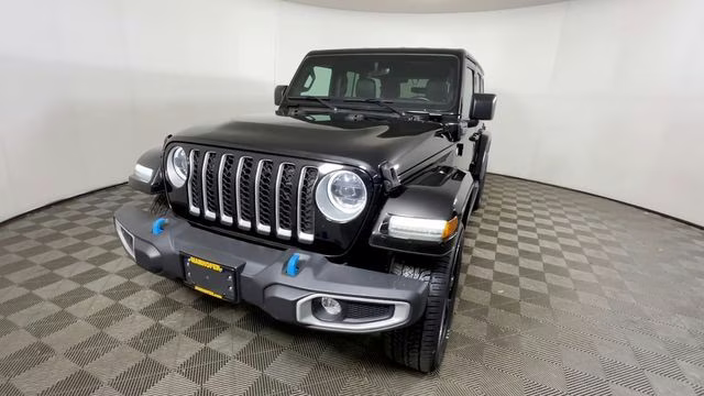 2023 Black Clearcoat Jeep Wrangler Sahara 4xe 4X4 SUV