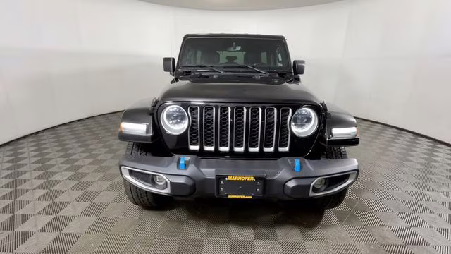 2023 Black Clearcoat Jeep Wrangler Sahara 4xe 4X4 SUV