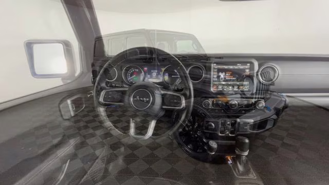 2023 Black Clearcoat Jeep Wrangler Sahara 4xe 4X4 SUV
