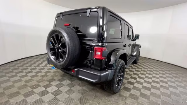 2023 Black Clearcoat Jeep Wrangler Sahara 4xe 4X4 SUV